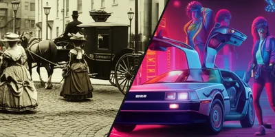 Illustration eighties - Image 1