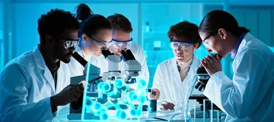 Illustration scientists