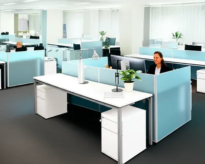 Illustration cubicle - Image 1