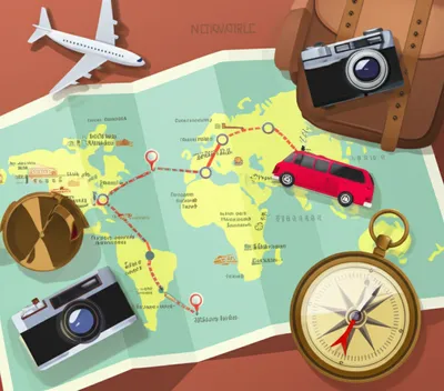 Illustration itinerary - Image 1