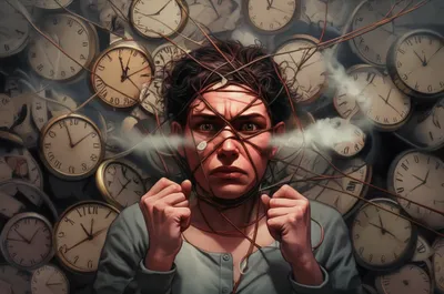 Illustration exasperated - Image 1