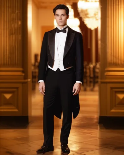 Illustration tailcoat - Image 1