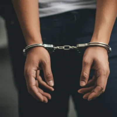 Illustration handcuffs - Image 1