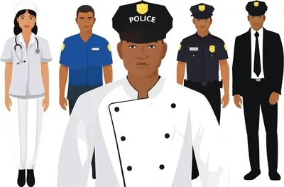 Illustration uniformed - Image 1