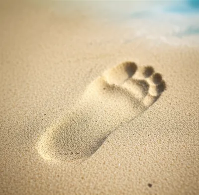 Illustration footmarks - Image 1