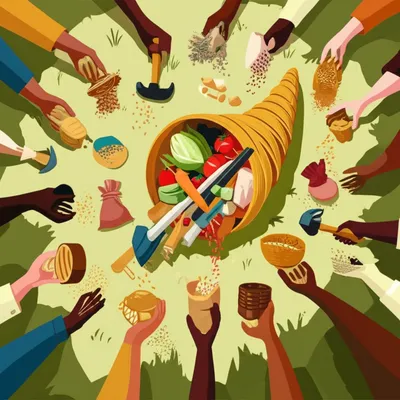 Illustration allotting