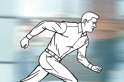 Illustration hurriedly