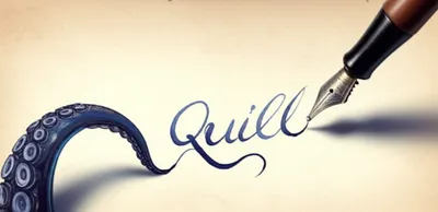 Illustration quill - Image 1