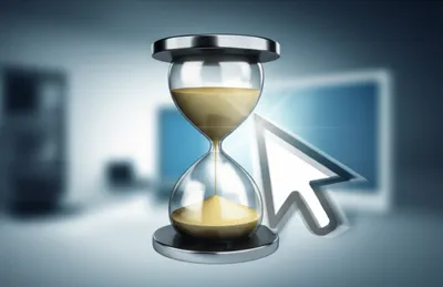 Illustration hourglass - Image 1