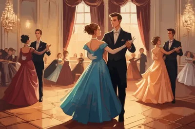 Illustration cotillion - Image 1