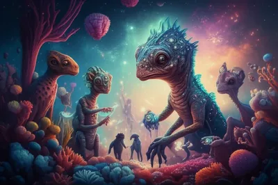 Illustration aliens - Image 2