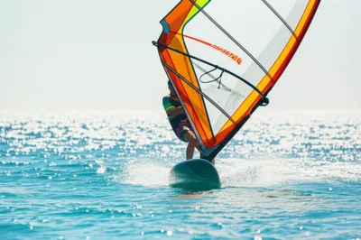 Illustration windsurfs