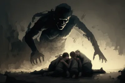 Illustration tyrannising - Image 1