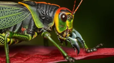 Illustration mouthparts