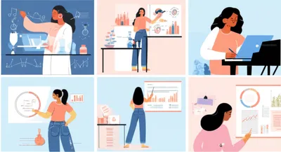 Illustration actress - Image 1