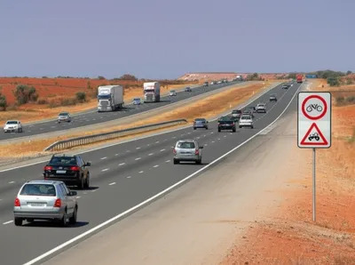 Illustration motorway - Image 1