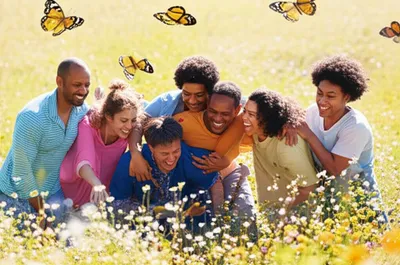 Illustration happiness