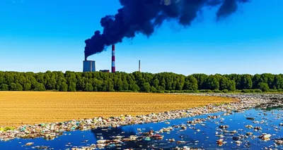 Illustration pollutes - Image 1