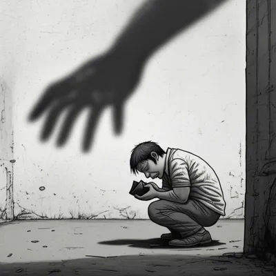 Illustration extorting