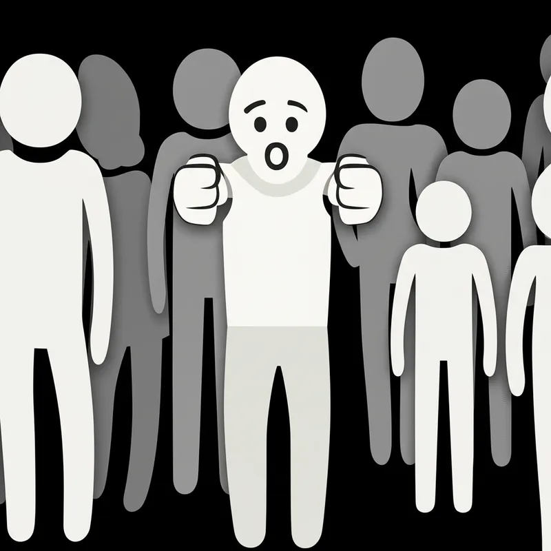 Ilustración visual de la palabra "stereotype" - Estereotipo, cliché