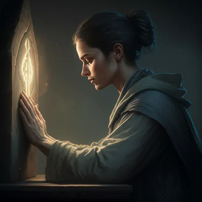 Illustration reverent