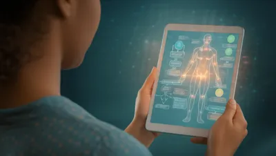 Illustration endocrinologist