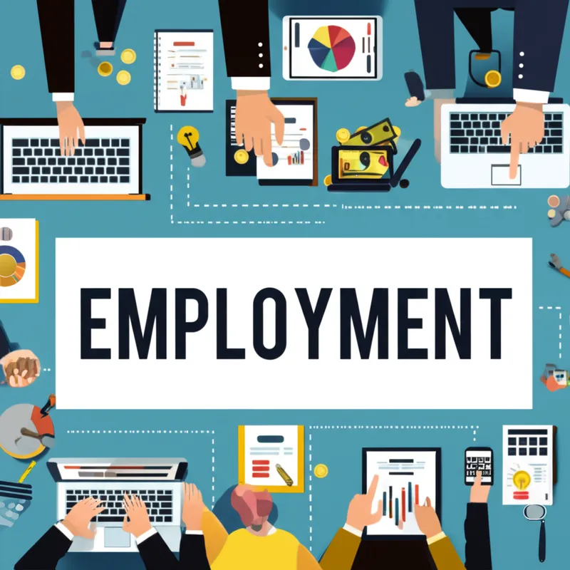 توضيح مرئي للكلمة "work" - عمل