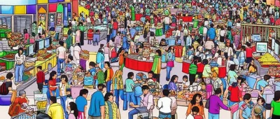 Illustration busy - Image 1