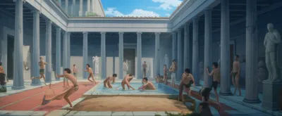 Illustration gymnasiums - Image 1