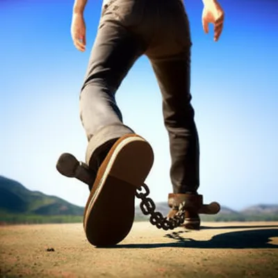 Illustration shackled - Image 1