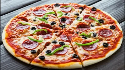 Illustration pizza - Image 1