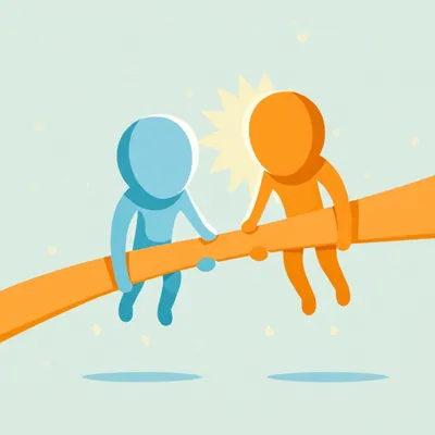 Illustration friend - Image 1