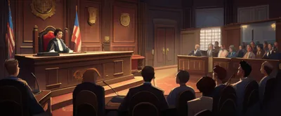 Illustration courtrooms