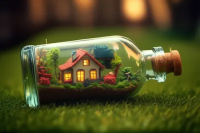 Illustration bottle - Image 1