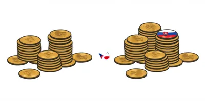 Illustration korunas