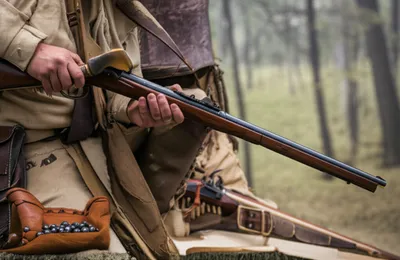 Illustration muzzleloaders