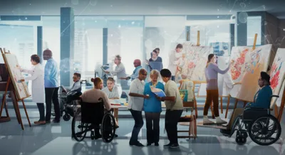 Illustration mans - Image 1