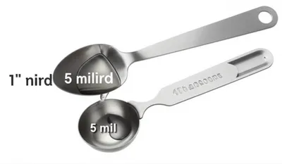 Illustration teaspoons - Image 1