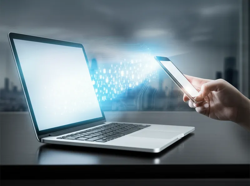 Illustration visuelle du mot « transmitting » - Transmettre, envoyer