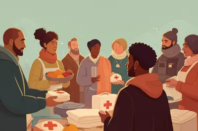 Illustration charitably