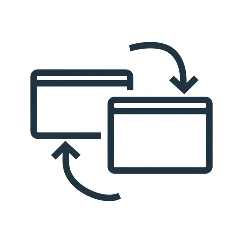 Illustration visuelle de formes: Fenêtre, boîte de dialogue - Image 1