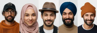 Illustration headwear