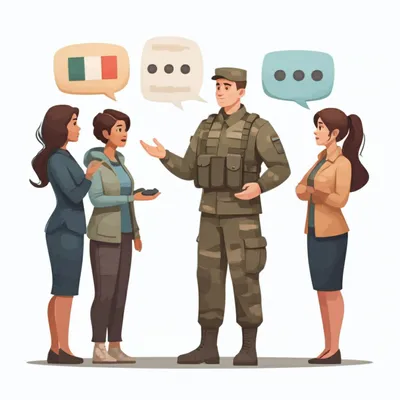 Illustration linguists - Image 1