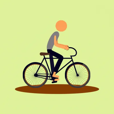 Illustration bicycles