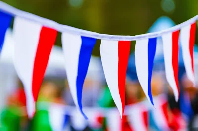 Illustration bunting