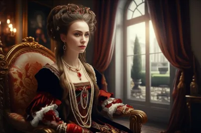 Illustration courtesan