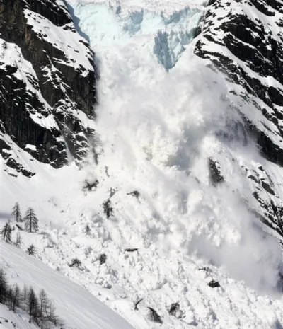 Illustration avalanched