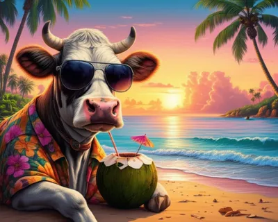 Illustration vaca - Image 1