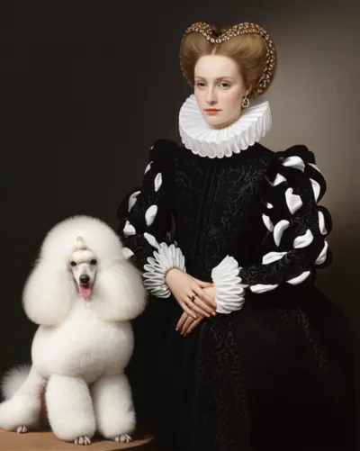 Illustration bouffants - Image 1