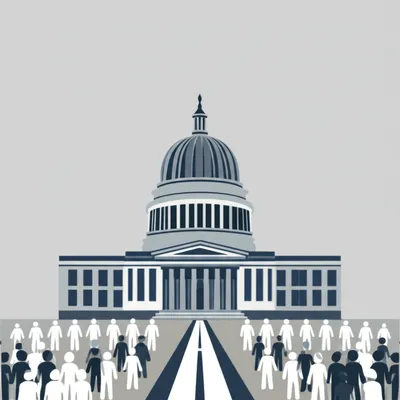 Illustration visuelle du mot « government » - Gouvernement, pouvoir